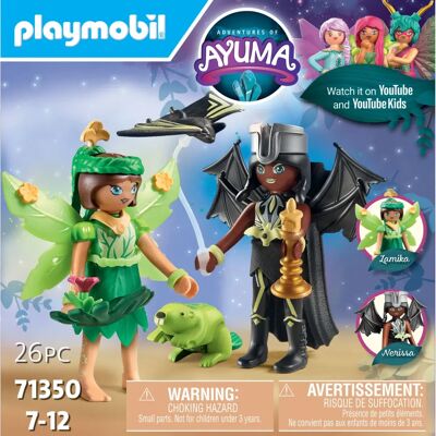 Playmobil Ayuma Skogfe & Flaggermusfe Lekesett Playmobil Ayuma Skogfe & Flaggermusfe Lekesett