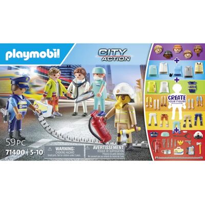 Playmobil 71400 Räddningsfigurer - Barnleksaker Playmobil 71400 Räddningsfigurer - Barnleksaker