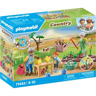 Playmobil Country - Idyllic vegetable garden with grandparents (71443) Playmobil Country - Idyllic vegetable garden with grandparents (71443)