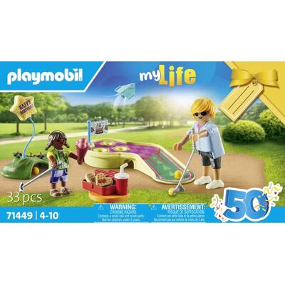 Playmobil Mein Leben Minigolf - 33 Teile - Minigolf-Set Playmobil Mein Leben Minigolf - 33 Teile - Minigolf-Set