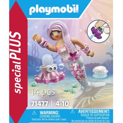 Playmobil 71477 SpecialPlus Sirena con Polpo - Set di Giocattoli Playmobil 71477 SpecialPlus Sirena con Polpo - Set di Giocattoli
