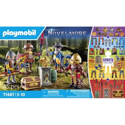 Playmobil Minhas Figuras: Cavaleiros de Novelmore (71487) Playmobil Minhas Figuras: Cavaleiros de Novelmore (71487)