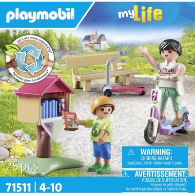 Playmobil My Life - Book exchange for bookworms (71511) Playmobil My Life - Book exchange for bookworms (71511)
