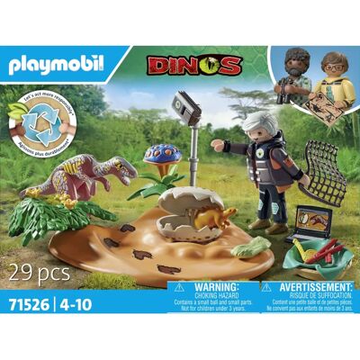 Playmobil Dinos - Stegosaurus bo med äggrävare (71526) Playmobil Dinos - Stegosaurus bo med äggrävare (71526)