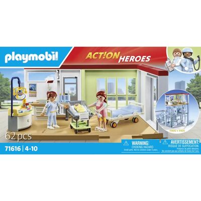 Playmobil Action Heroes - Maternity ward (71616) Playmobil Action Heroes - Maternity ward (71616)