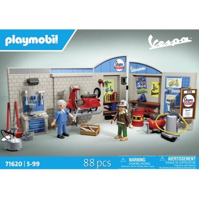 Playmobil Vespa Garage - Role Play Vehicle Collection Playmobil Vespa Garage - Role Play Vehicle Collection