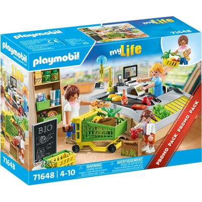 Playmobil Moje Życie - Bio-Supermarket (71648) Playmobil Moje Życie - Bio-Supermarket (71648)
