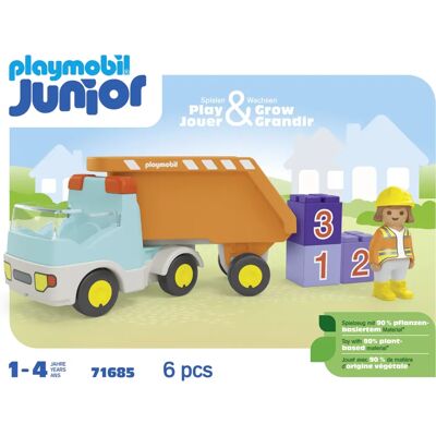 Playmobil JUNIOR - Dump Truck (71685) Playmobil JUNIOR - Dump Truck (71685)