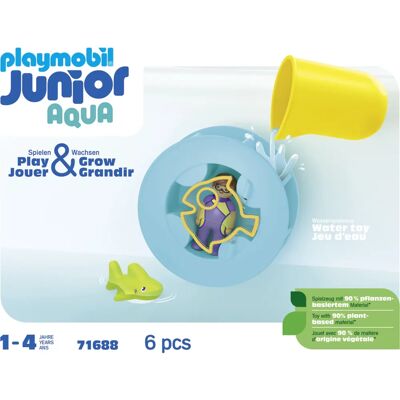 Playmobil Water Wheel with Baby Shark - Playset Playmobil Water Wheel with Baby Shark - Playset