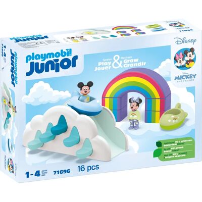 Playmobil Junior 71696 Conjunto de Brinquedos - Criativo Mickey Minnie Playmobil Junior 71696 Conjunto de Brinquedos - Criativo Mickey Minnie