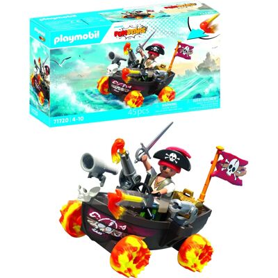 Playmobil 71720 Piratskip Sett - 45 deler for barn 4+ år Playmobil 71720 Piratskip Sett - 45 deler for barn 4+ år