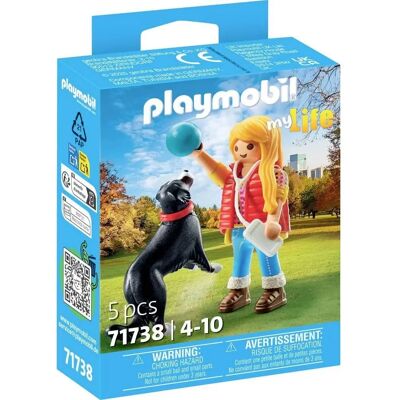 Playmobil 71738 La Mia Vita Donna con Cane di Montagna - Accessori Casa delle Bambole Playmobil 71738 La Mia Vita Donna con Cane di Montagna - Accessori Casa delle Bambole