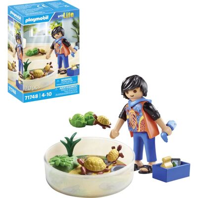 Playmobil 71748 Familie Skilpadder Terrarium - Lekesett Playmobil 71748 Familie Skilpadder Terrarium - Lekesett