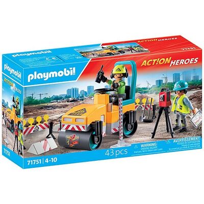 Playmobil Truck - Action Heroes Construction Set Playmobil Truck - Action Heroes Construction Set