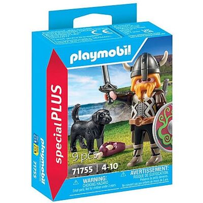 Playmobil 71755 Figura Vichingo con Cane - Set Gioco Playmobil 71755 Figura Vichingo con Cane - Set Gioco
