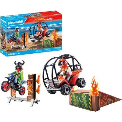 Set di azione Playmobil 71808 - Spettacolo di acrobazie con veicoli Set di azione Playmobil 71808 - Spettacolo di acrobazie con veicoli