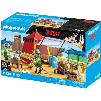 Playmobil Asterix Legionary Set - Roman Camp Toy Playmobil Asterix Legionary Set - Roman Camp Toy