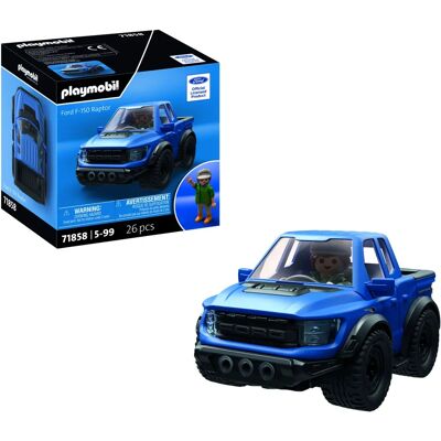 Playmobil 71858 Ford F-150 Raptor Toy Playset - Toy Playset Playmobil 71858 Ford F-150 Raptor Toy Playset - Toy Playset