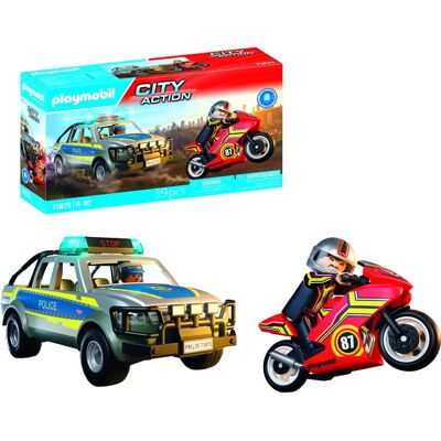 Playmobil City Action 71875 police vehicle - Police Chase Scenario Playmobil City Action 71875 police vehicle - Police Chase Scenario