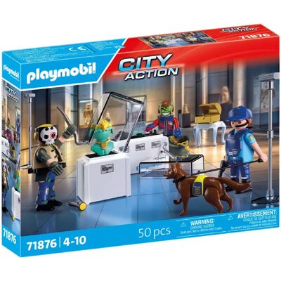 Playmobil City Action 71876 Toy Playset - Police Museum Chase Playmobil City Action 71876 Toy Playset - Police Museum Chase