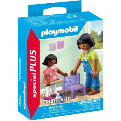 Playmobil 71881 Barnleksfigur - Hög stolpe & pensel Playmobil 71881 Barnleksfigur - Hög stolpe & pensel