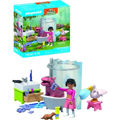 Playmobil 71950 Ensemble de Jeu Animal Baignoire - toy playset Playmobil 71950 Ensemble de Jeu Animal Baignoire - toy playset