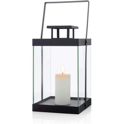 Blomus Finca Lantern - Modern Steel Outdoor Light - 36cm Blomus Finca Lantern - Modern Steel Outdoor Light - 36cm