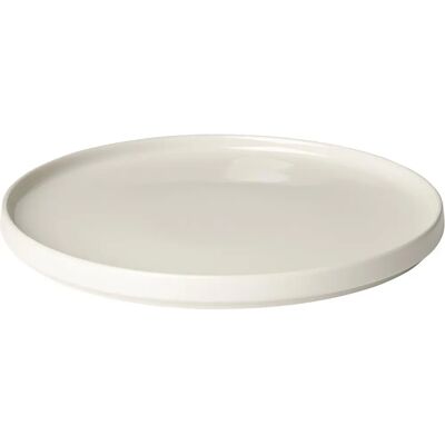 Blomus - Pilar Middagsfat - 27cm - Hvit - Keramikk Blomus - Pilar Middagsfat - 27cm - Hvit - Keramikk