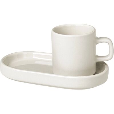 Blomus Pilar Espressotassen Set - Keramik, 2 stk, Beige Blomus Pilar Espressotassen Set - Keramik, 2 stk, Beige
