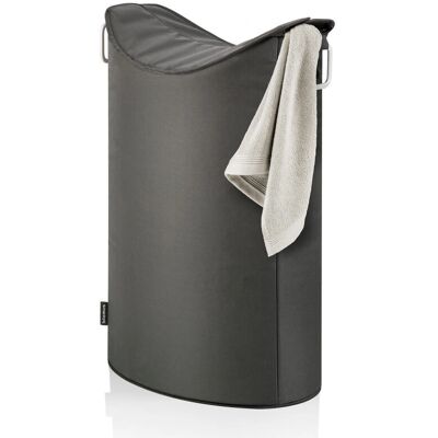 Panier à linge Frisco avec couvercle - Rectangulaire, Anthracite - 65L Panier à linge Frisco avec couvercle - Rectangulaire, Anthracite - 65L