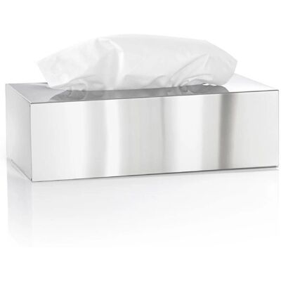 Blomus NEXIO Caixa de papel em aço inoxidável - Acessório de banheiro moderno Blomus NEXIO Caixa de papel em aço inoxidável - Acessório de banheiro moderno