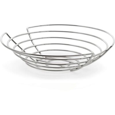 Cesto de aço Blomus Wires - Prateado - 36cm Cesto de aço Blomus Wires - Prateado - 36cm