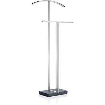 Cabideiro Blomus MENOTO - Elegante Aço Inoxidável & Pedra Artística Cabideiro Blomus MENOTO - Elegante Aço Inoxidável & Pedra Artística