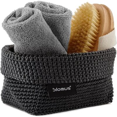 Blomus TELA Oppbevaringskurv - Rektangulær Antrasitt Blomus TELA Oppbevaringskurv - Rektangulær Antrasitt