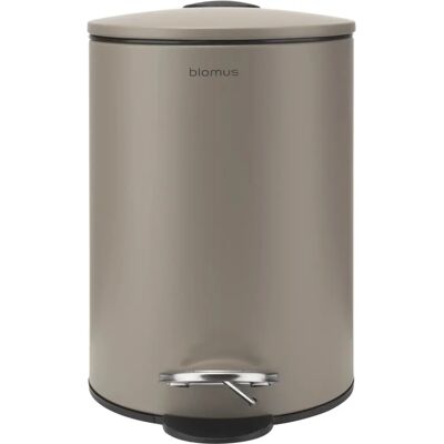 Blomus 68890 Poubelle en Acier Marron - Rond 3L Blomus 68890 Poubelle en Acier Marron - Rond 3L