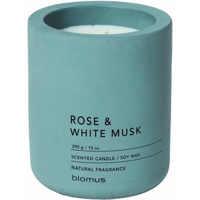 Blomus FRAGA Duftlys - Rose & Hvit Musk, Blå Blomus FRAGA Duftlys - Rose & Hvit Musk, Blå