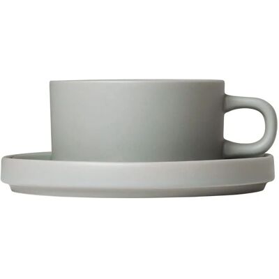 Ensemble de 4 tasses à thé Blomus PILAR - Céramique grise Ensemble de 4 tasses à thé Blomus PILAR - Céramique grise