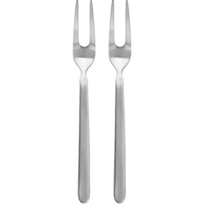 Blomus Stella Serviergabel Set aus 2 - Silber - Servierart Blomus Stella Serviergabel Set aus 2 - Silber - Servierart