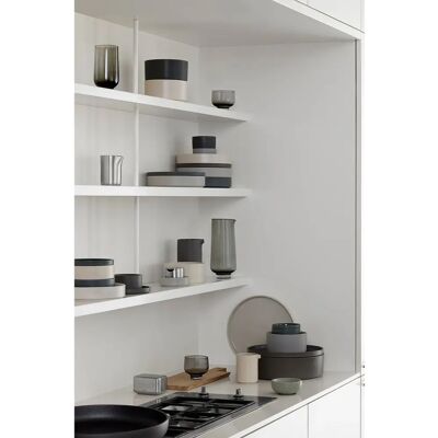 Blomus Pilar Keramikk Desserttallerken - 20cm Grå Blomus Pilar Keramikk Desserttallerken - 20cm Grå