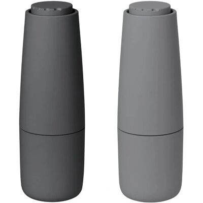 Blomus Salpi Salt- og Peppermølle Sett - 20cm - Grå - Kjøkkenutstyr & Mortere - Homeroom Blomus Salpi Salt- og Peppermølle Sett - 20cm - Grå - Kjøkkenutstyr & Mortere - Homeroom