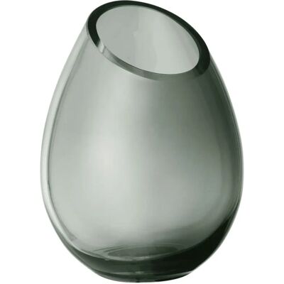 Blomus B65963 Vase Drop Fumée - Verre, 16,5x12,5cm Blomus B65963 Vase Drop Fumée - Verre, 16,5x12,5cm