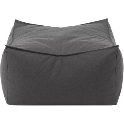 Blomus Stay Quader Dunkelgrau Hocker - Outdoor Möbel Blomus Stay Quader Dunkelgrau Hocker - Outdoor Möbel