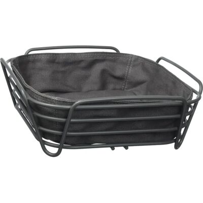 Panier à pain gris Blomus - Delara - Magnétique - 26cm Panier à pain gris Blomus - Delara - Magnétique - 26cm