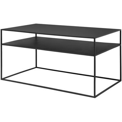 Blomus Fera Couchtisch - Stilvoll, Schwarz, 90x45 cm Blomus Fera Couchtisch - Stilvoll, Schwarz, 90x45 cm