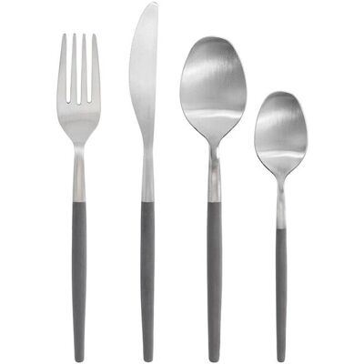 BLOMUS Maxime Bestikksett - 16 deler - Rustfritt stål & Plast BLOMUS Maxime Bestikksett - 16 deler - Rustfritt stål & Plast