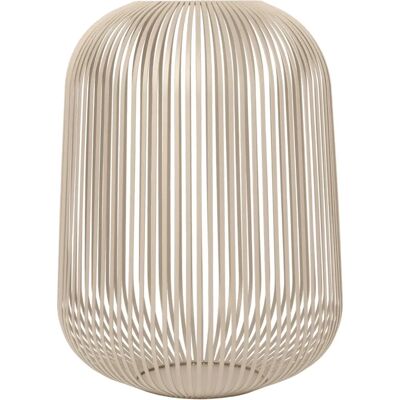 Blomus Lito Lantern - Beige - Indoor Use Blomus Lito Lantern - Beige - Indoor Use