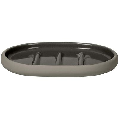 Blomus Sono Sæbefad - 13cm - Grå - Badeværelsestilbehør Blomus Sono Sæbefad - 13cm - Grå - Badeværelsestilbehør