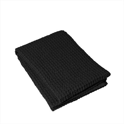 Blomus Caro Waffelhandtuch - Schwarz - Badhandtuch Blomus Caro Waffelhandtuch - Schwarz - Badhandtuch