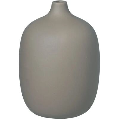 Blomus Ceola Vase - Grå - Organisk japansk-inspireret design - 18,5cm Blomus Ceola Vase - Grå - Organisk japansk-inspireret design - 18,5cm