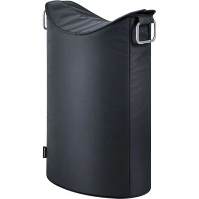 Blomus Frisco Tøykurv - 65L Rektangulær Aluminium, Fiber, Syntetisk Svart Blomus Frisco Tøykurv - 65L Rektangulær Aluminium, Fiber, Syntetisk Svart